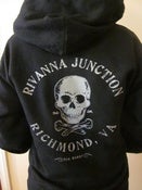 Image of "Rivanna Junction"  Pullover Hooded Sweatshirt - 2 SIDED.