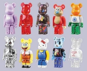 Image of bearbrick serie 18 medicom toy - import Japon