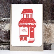 Image of TENT CARD / CAFE NOEL