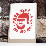 Image of TENT CARD / PAPA NOEL