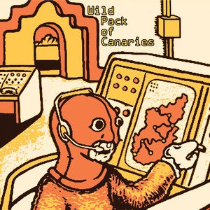 Image of Wild Pack of Canaries "The Coroner Can Wait" CD