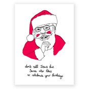 Image of SANTA - BIRTHDAY CARD