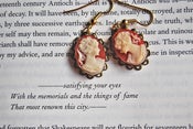 Image of Autumn Cameo Earrings