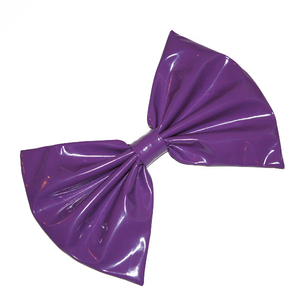 Image of HUGE Violet PVC Hair Bow