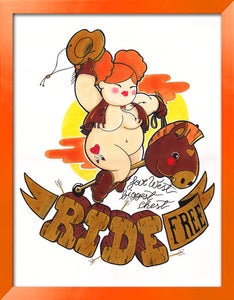 Image of Ride free - unique piece