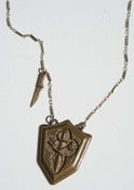 Image of Shield and knife necklace
