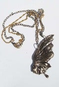Image of Bronze Butterfly necklace