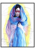 Image of edition of 50 "Child of my Moon" print 