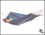 Image of AMAZONAS Aruba juniper large weatherproof hammock with spreader bars