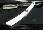 Image of Parker Straight Edge Barber Razor White