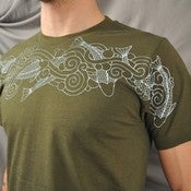 Image of 7 koi swimming T