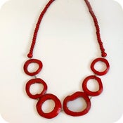 Image of Bone Hoop Necklace