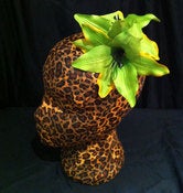 Image of Double Lime Lily Hair Flowers
