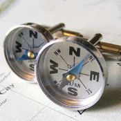 Image of Compass Cufflinks