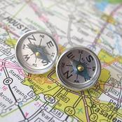 Image of Compass Earrings