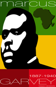 Image of Tribute to Marcus Garvey Poster 