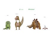 Image of D is for Dinosaur Print