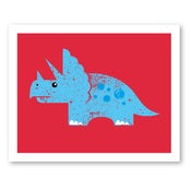 Image of Triceratops Art Print