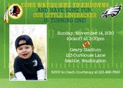 Image of Football Invitation