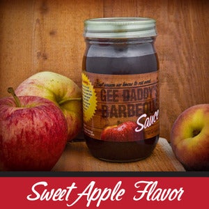 Image of Gee Daddy's BBQ Sauce Sweet Apple Flavor | 18 oz Jar