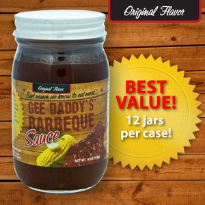 Image of Gee Daddy's BBQ Sauce Original Flavor | 12 - 18 oz Jars/Case
