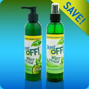 Image of 2 - 8 oz. Organic Spray & Lotion Deal!