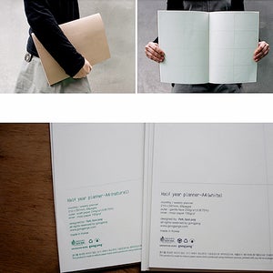 Image of GongJang Half Year Planner