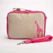 Image of So Young Mother Lunch Box - Pink Giraffe