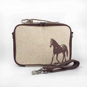 Image of So Young Mother Lunch Box - Brown Horse