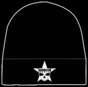 Image of TRANSCEND MUSIC - Embroidered Beanie Hat (Black)