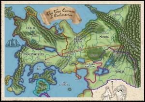 Image of Four Corners Map