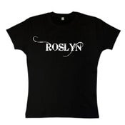Image of Black Logo Baby Doll Tee