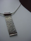 Image of 'Wood effect' necklace
