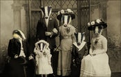 Image of BADGER FAMILY PRINT