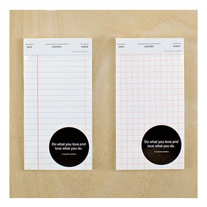 Image of Standard Number Mini Memo Pad