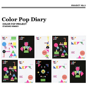 Image of StandardNumber Colour Pop Diary