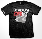 Image of Stadium Drift - Slide - Black Tee 
