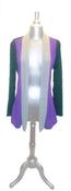 Image of Striped Cardigan with belt