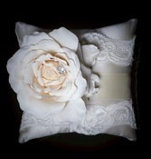 Image of French Bouquet Ring Bearer Pillow