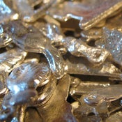 Image of Shiny Silver Milagros - Standard Size