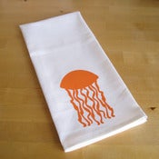 Image of Set of 2 Jellyfish Tea Towels - more colors