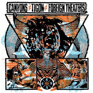 Image of MLTVR009 - CANYONS/TIGON/FOREIGN THEATERS 3-way split LP "Can't Have Nothin' Nice"