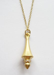 Image of Marguerite King Chess Pendant - 18K
