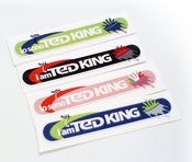 Image of OFFICIAL IamnotTedKing Frame Stickers Combo Pack