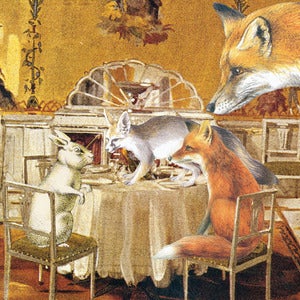 Image of Artists' print - Tiny as a soul there comes the rabbit