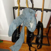 Image of Hutch keeps his pants on!