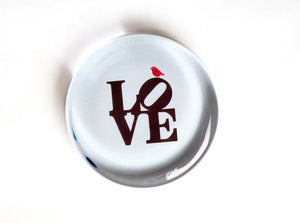 Image of Love paperweight