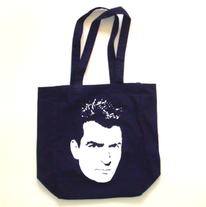 Image of "Charlie Sheen" Tote Bag - Navy + FREE digital EP