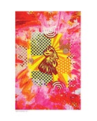 Image of 12" x 16" ROOSTER PAINTING PRINT
