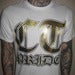 Image of Connecticut "CT Pride" Men's Tee / White / Gold